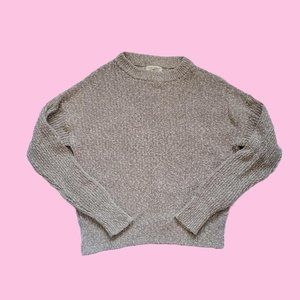 Tan Chunky Sweater By universal thread